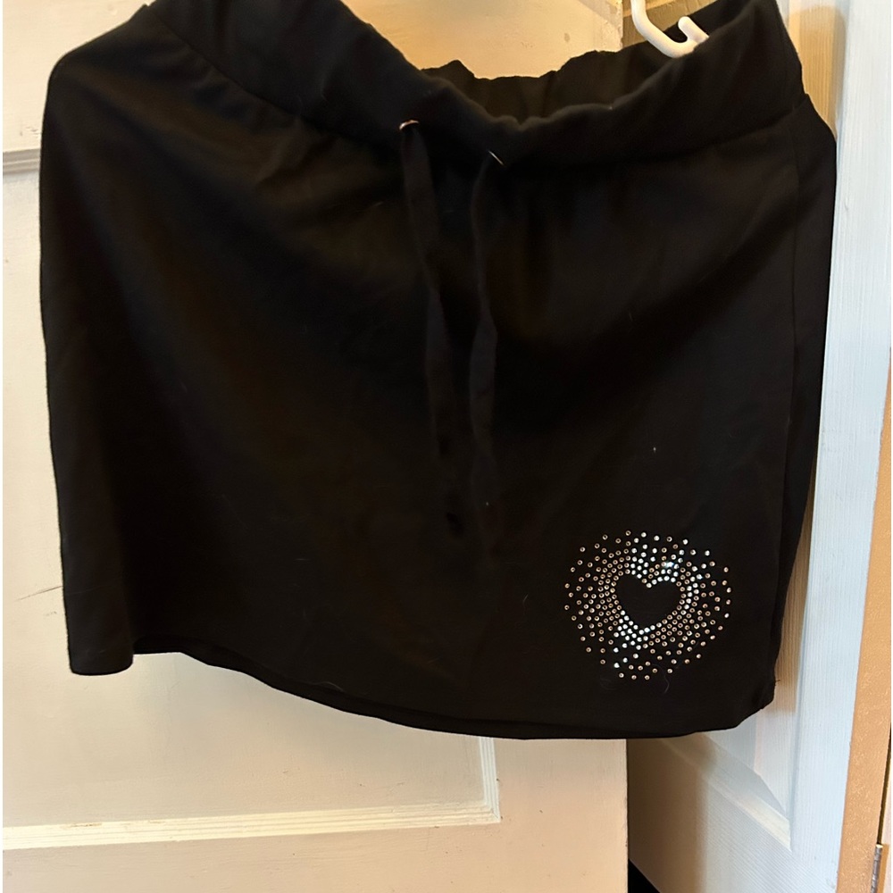 Target rhinestone heart skirt